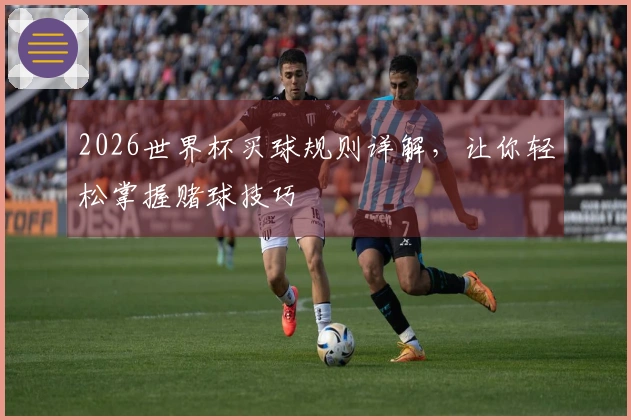 2026世界杯买球规则详解，让你轻松掌握赌球技巧